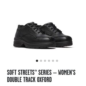 Soft Streets Women's Double Track Oxford - Sleek Black